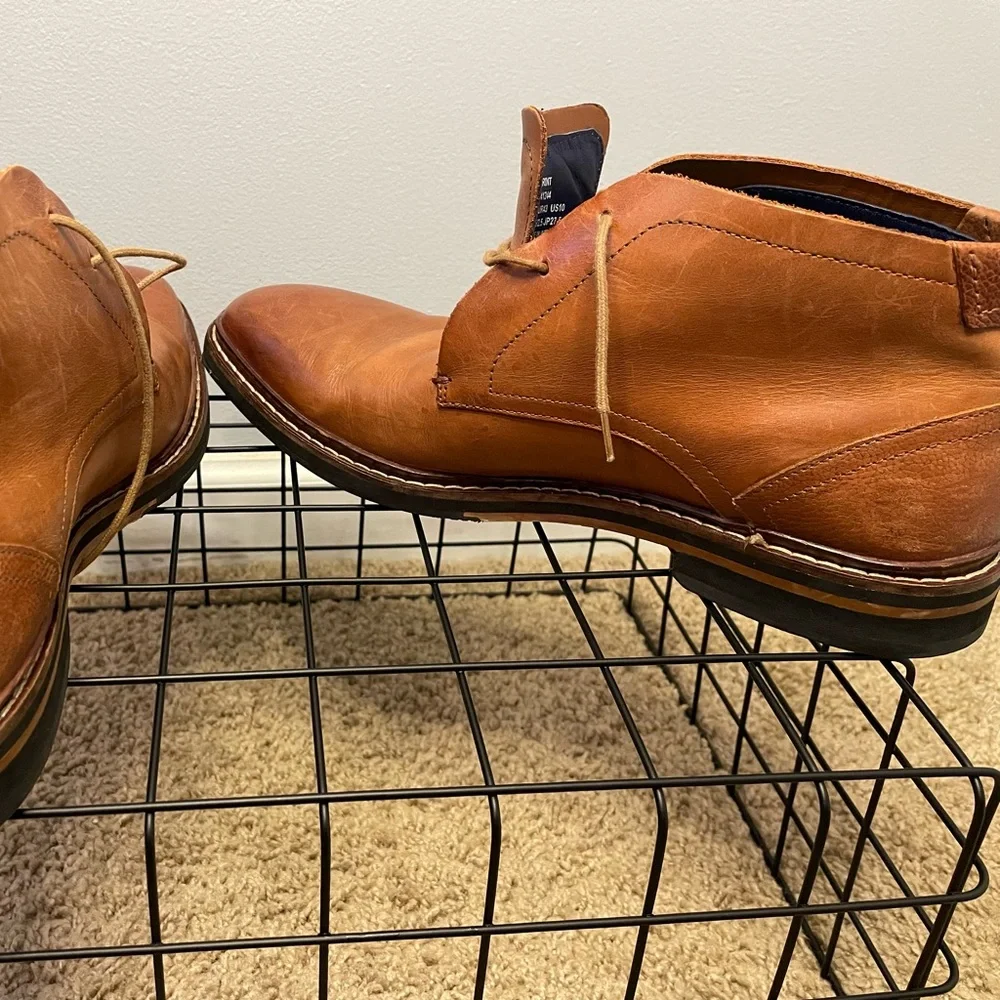 TED BAKER London Azzlan Men US 10 Soft Leather Ankle Chukka Boots